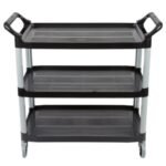 Plastic Service Trolley 3 Levels